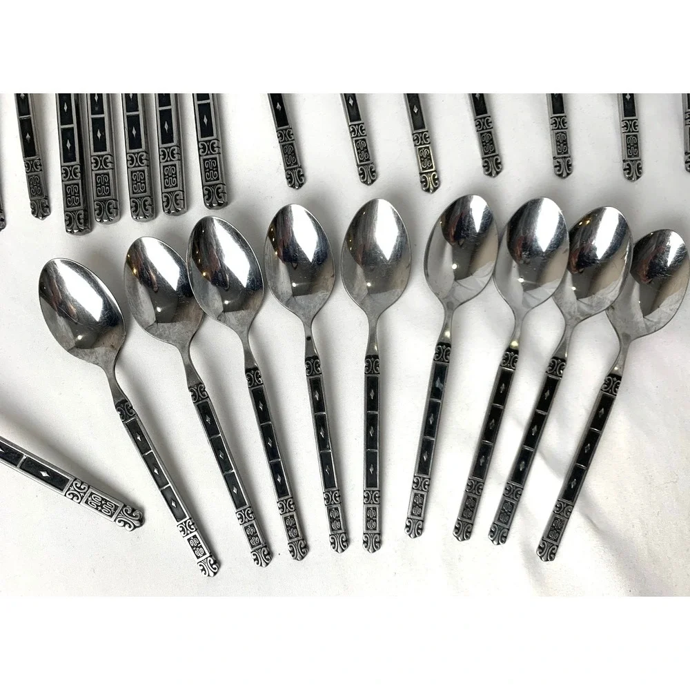 Continental stainless flatware